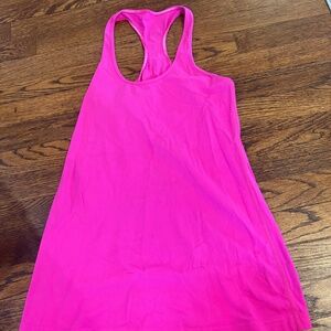 Lululemon- Hot Pink Racerback Tank- Size 8